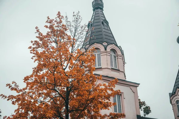 立陶宛Trakai市的街景 — 图库照片