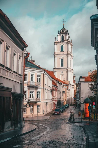 Street Views Vilnius Lithuania Fall — Stock fotografie