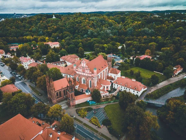 Kościół Anny Wilnie Litwa — Zdjęcie stockowe