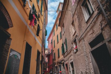 Cinque Terre, İtalya 'daki Corniglia Manzarası