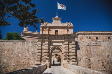 Malta 'da Mdina' dan görüntüler
