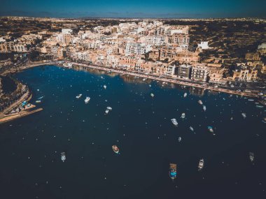 Marsascala Limanı Marsascala, Malta 'da İHA ile