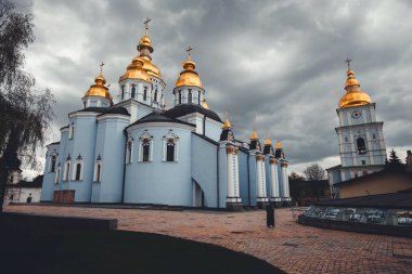 Ukrayna, Kyiv 'deki St. Michael' s Altın Kubbe Manastırı