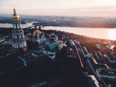 Kiev Pechersk Lavra (Kiev Mağara Manastırı) Ukrayna 'nın başkenti Kyiv' de