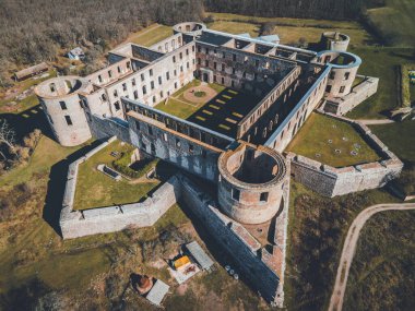 İsveç 'in Oland kentindeki Borgholm Şatosu (Slott)