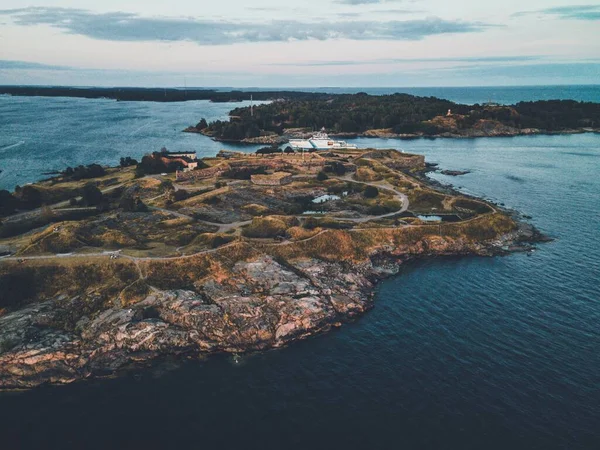 Виды Стороны Суоменлинны Хелене Финляндия — стоковое фото