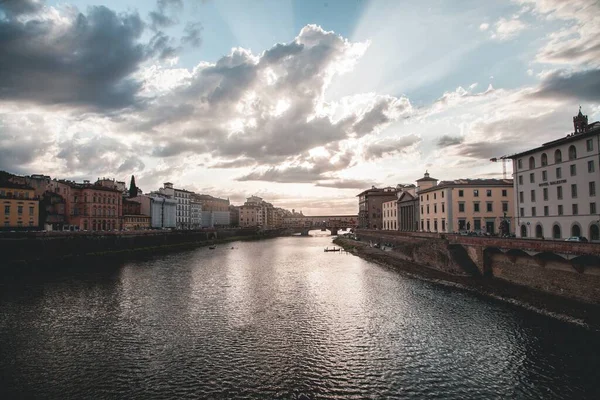 Pohled Památky Okolí Florencie Itálie — Stock fotografie