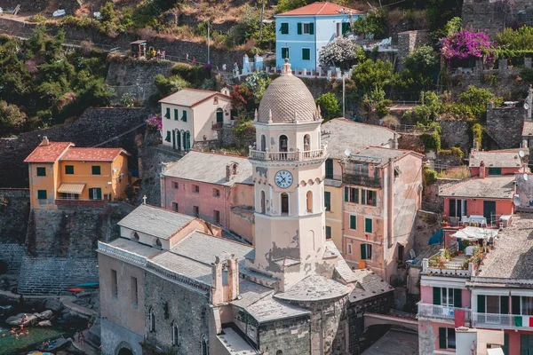 Vue Sur Vernazza Cinque Terre Italie — Photo