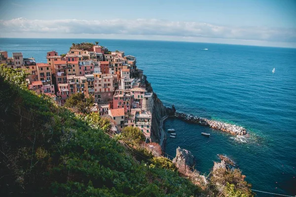 Ansichten Von Manarola Cinque Terre Italien — Stockfoto