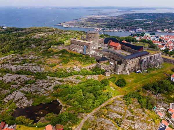 在瑞典马斯特里安看到的卡斯滕斯城堡 — 图库照片