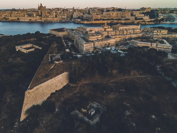 Fort Manoel Malta Nın Başkenti Valletta — Stok fotoğraf
