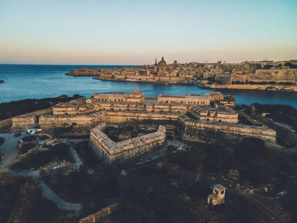 Fort Manoel Malta Nın Başkenti Valletta — Stok fotoğraf