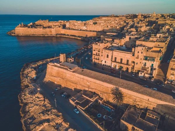 Uitzicht Vanuit Het Hele Land Malta — Stockfoto