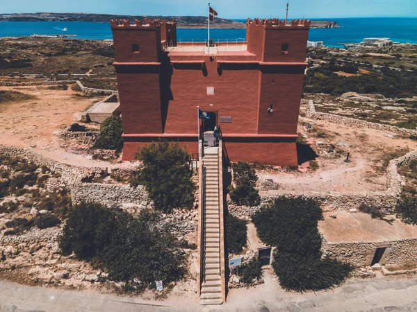 Rode Toren Malta — Stockfoto