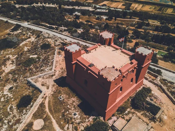 Menara Merah Negara Malta — Stok Foto