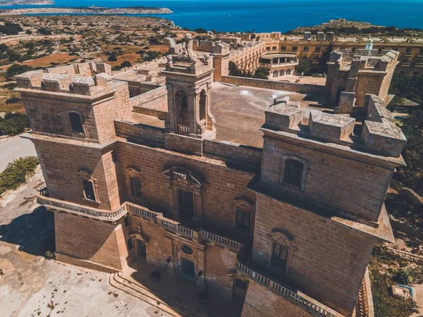Palacio Selmun Drone País Malta —  Fotos de Stock