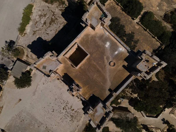 Selmun Palace Drone Country Malta — Stock fotografie