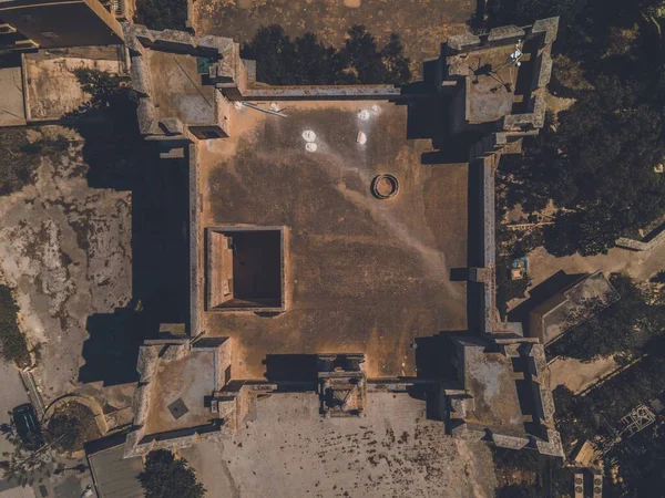 Palatul Selmun Drona Malta — Fotografie, imagine de stoc