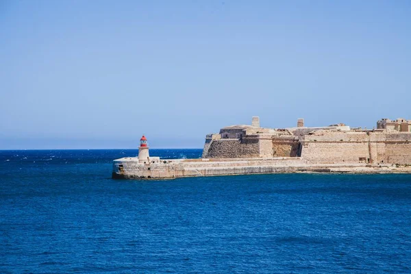 Fort Ricasoli Máltai Fővárosban Valletta — Stock Fotó