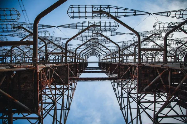 stock image Duga Radar from the Chernobyl Exclusion Zone