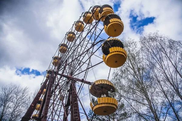 Stock image Old Ferris Wheel in the Chernobyl Exclusion Zone