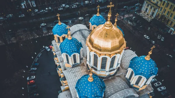 Catedral San Volodymyr Vista Kiev Ucrania —  Fotos de Stock