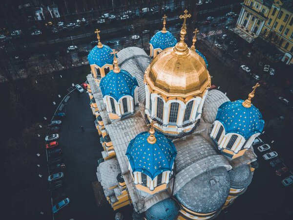 Св. Владимирский собор видели в Киеве, Украина