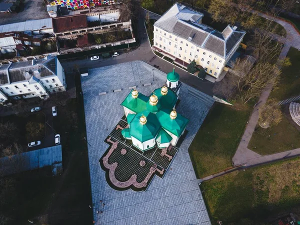 乌克兰基辅Berestove的救世主教堂 — 图库照片