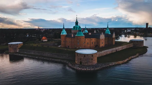 Kalmar Castle Slott Seen Smaland Sweden — Stock Photo, Image