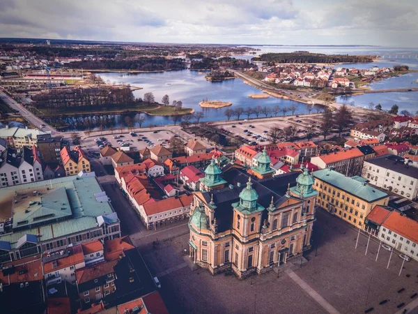 Kalmar Cathedral Seen Smaland Sweden — Stock Photo, Image