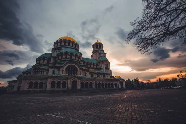 Cathédrale Alexander Nevsky Dans Ville Sofia Bulgarie — Photo