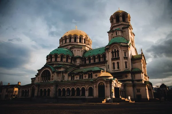 Καθεδρικός Ναός Alexander Nevsky Στην Πόλη Σόφια Βουλγαρία — Φωτογραφία Αρχείου