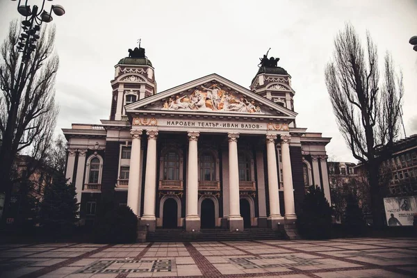 Εθνικό Θέατρο Ivan Vazov Στη Σόφια Βουλγαρία — Φωτογραφία Αρχείου