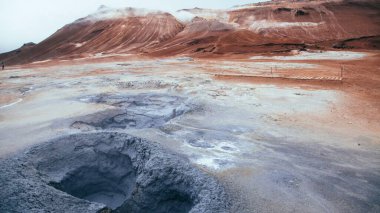 Hverir jeotermal alan İzlanda'nın Kuzey