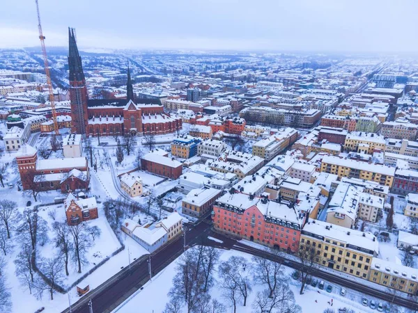 Uppsala Schweden Winter — Stockfoto