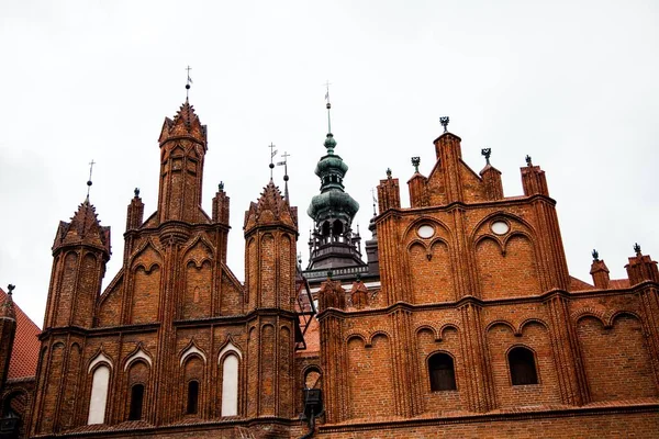 Vue Sur Centre Ville Gdansk Pologne — Photo
