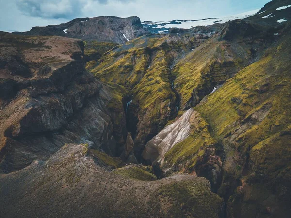 Mulagljufur Canyon Der Südküste Islands — Stockfoto
