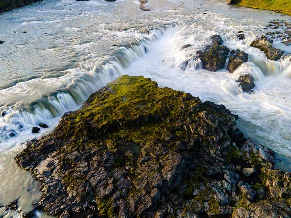 Cachoeira Urridafoss Costa Sul Islândia — Fotografia de Stock