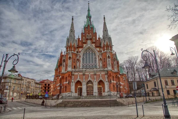 Церковь Святого Иосифа Эглизе Фаббаде Польша — стоковое фото