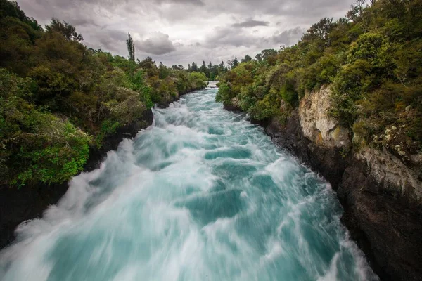 Huka Falls Nova Zelândia — Fotografia de Stock