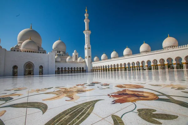 Ansichten Rund Die Scheich Zayed Moschee Abu Dhabi — Stockfoto