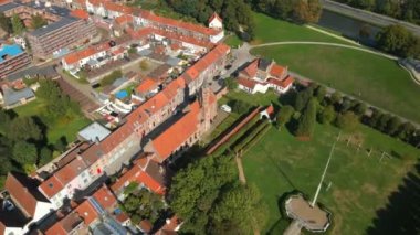 Bruges, Belçika Görüntüleri: Drone