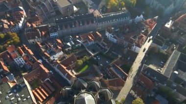 Bruges, Belçika Görüntüleri: Drone