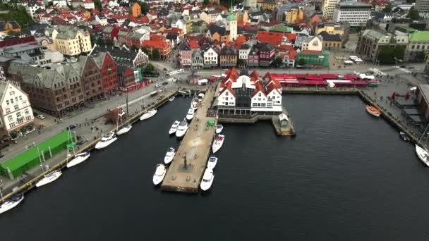 Взгляды Норвегию Помощью Дрона — стоковое видео
