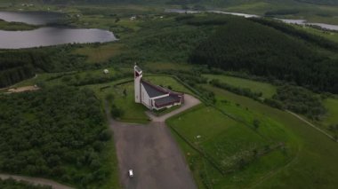 Lofoten Adalarındaki Borge Kilisesi, Norveç İHA 'sı