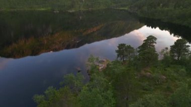 Drone 'dan Kuzey Norveç