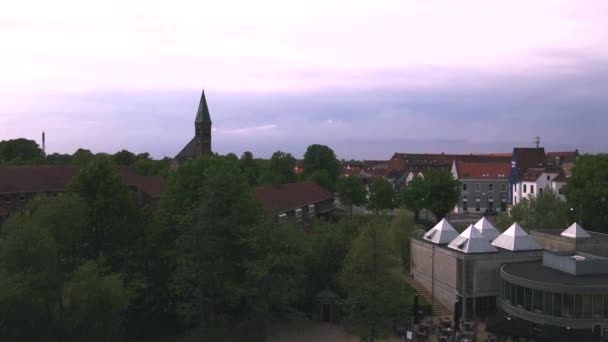 덴마크 Ansgar Kirke Drone — 비디오