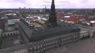 Kopenhag, Danimarka 'daki Amalienborg Sarayı.