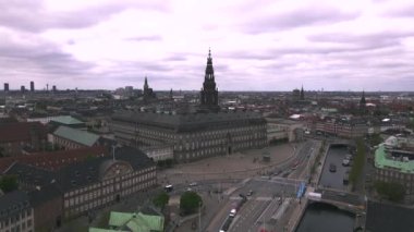Kopenhag, Danimarka 'daki Amalienborg Sarayı.