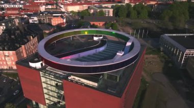 İHA 'nın Danimarka' daki Aarhus Sanat Müzesi (ARos)